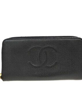 Chanel Black Calfskin Wallet NQ03384